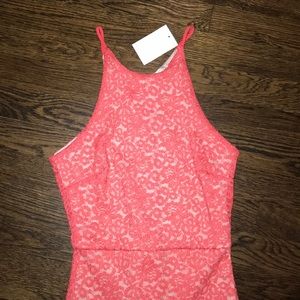 Nordstrom pink floral dress